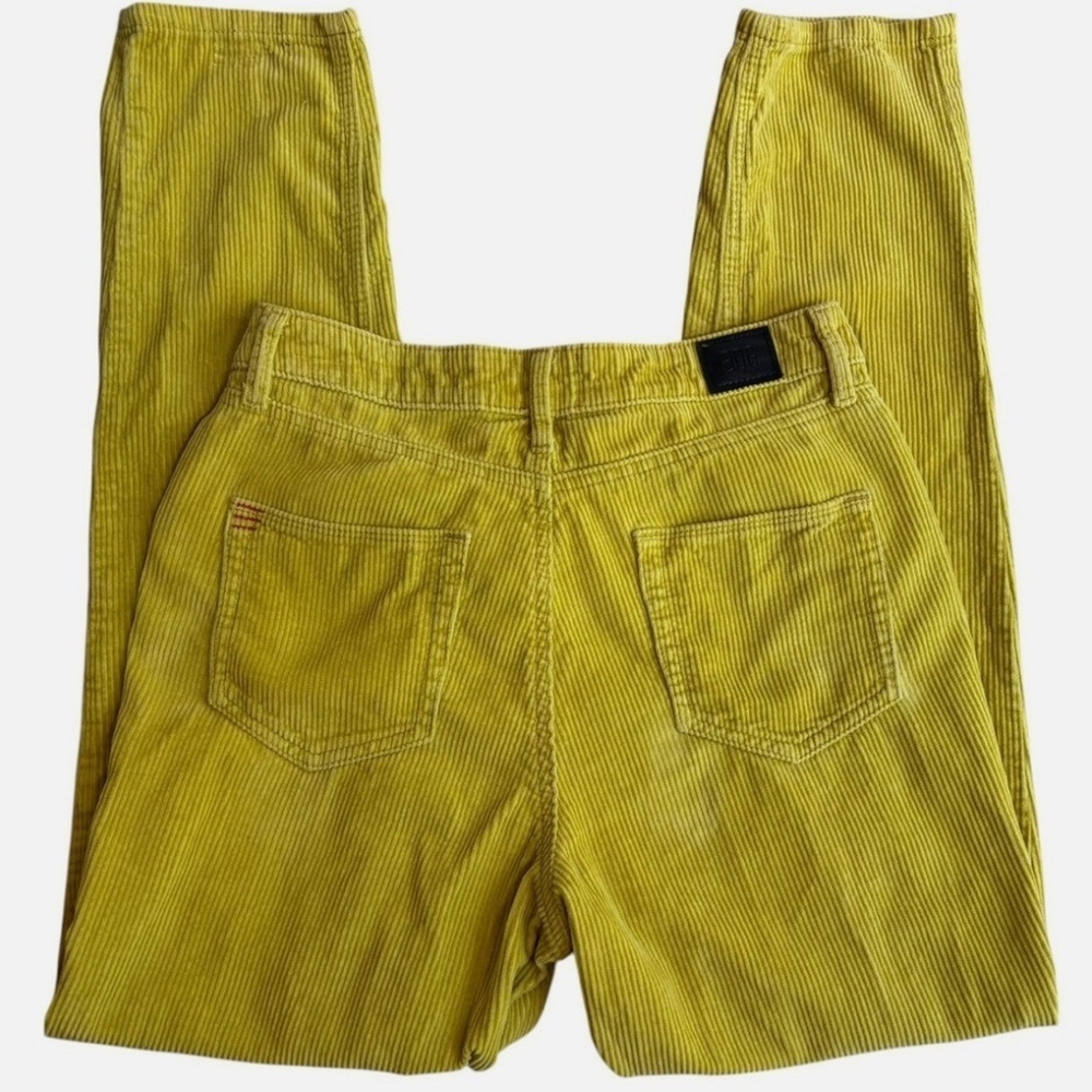 BDG Urban Outfitters Mom High Rise Yellow Gold Corduroy Pants Women's 28 Cords